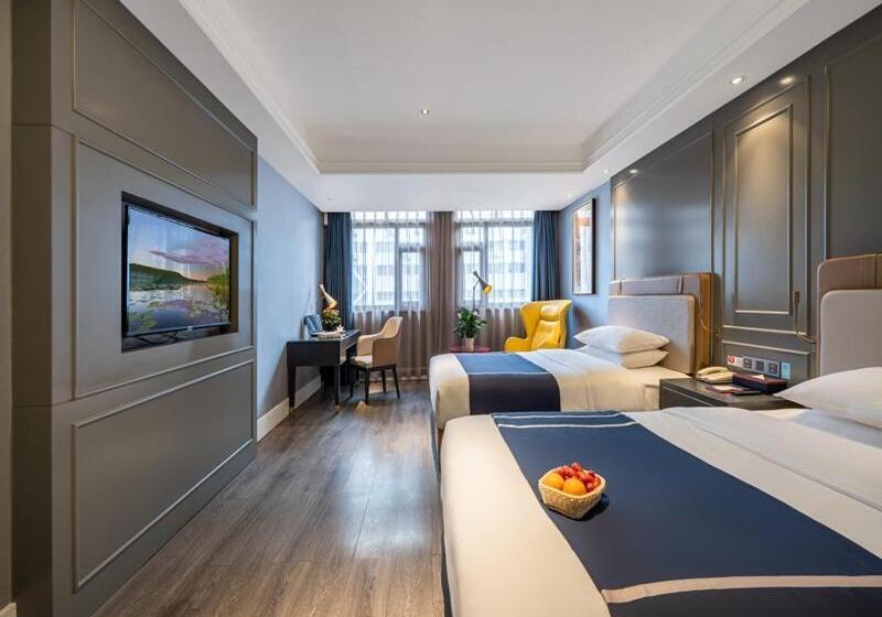اتاق لوکس, Lanou Hotel Chongqing Hongou Square Wanzhou Guanyinyan