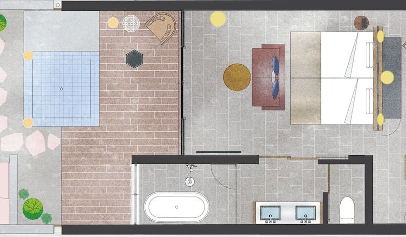 اتاق پرمیوم با چشم‌انداز دریا, One Suite The Grand
