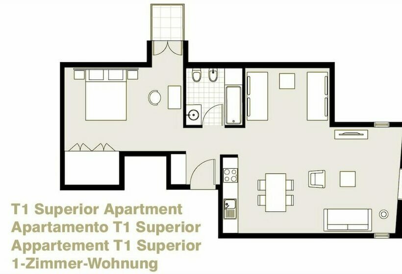 Apartamento 1 Dormitório, Lisbon Serviced Apartments   Palácio Camões