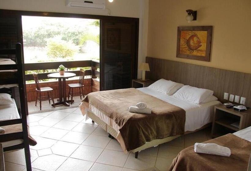اتاق استاندارد چهار تخته, Ferrujao Pousada E Restaurante