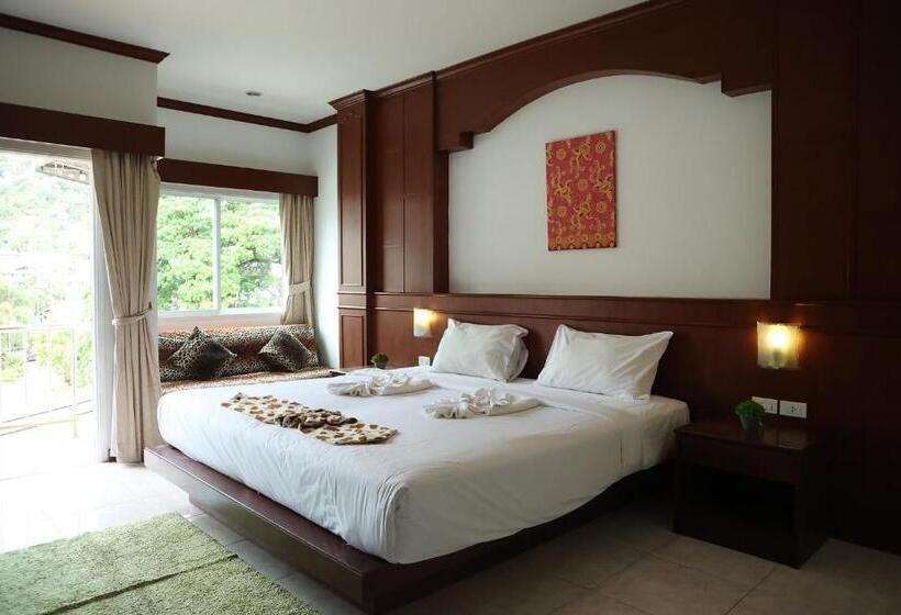 اتاق استاندارد با تخت بزرگ, New Forest Patong