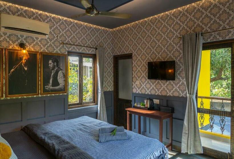 اتاق استاندارد با تخت بزرگ, Whoopers Boutique Hotel, Anjuna