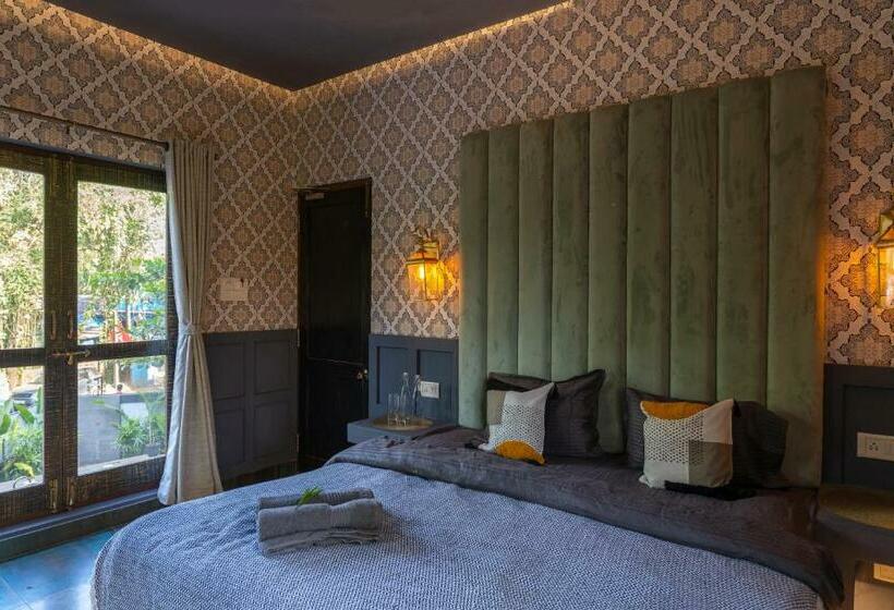 اتاق استاندارد با تخت بزرگ, Whoopers Boutique Hotel, Anjuna