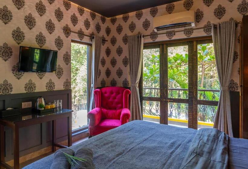 اتاق استاندارد با تخت بزرگ, Whoopers Boutique Hotel, Anjuna