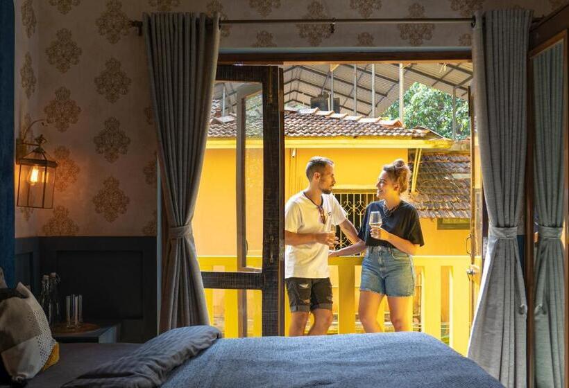اتاق استاندارد با تخت بزرگ, Whoopers Boutique Hotel, Anjuna