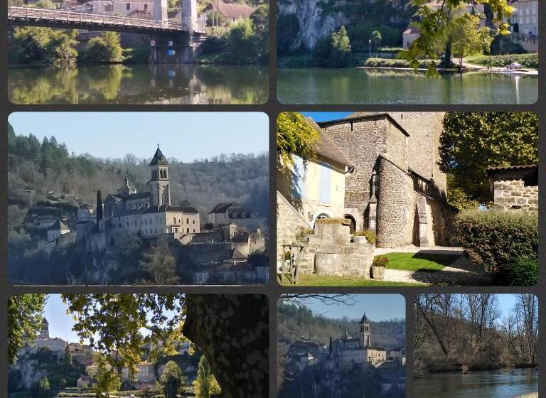 Номер Стандарт Вид на Бассейн, A Deux Pas De St Cirq Lapopie, La Chambre Du Cocher Des Murets De L Isa