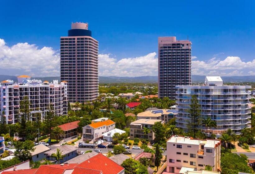דירת חדר שינה  1 עם נוף לעיר, Breakers North Absolute Beachfront Apartments