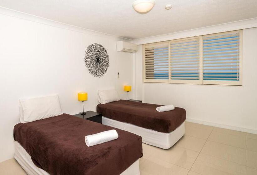 דירת שני חדרים, Breakers North Absolute Beachfront Apartments