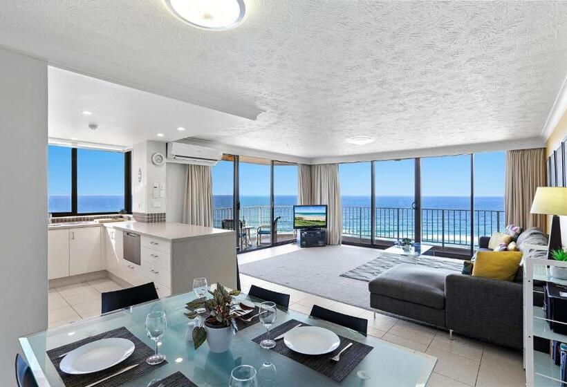 דירת 2 חדרים סופריור, Breakers North Absolute Beachfront Apartments