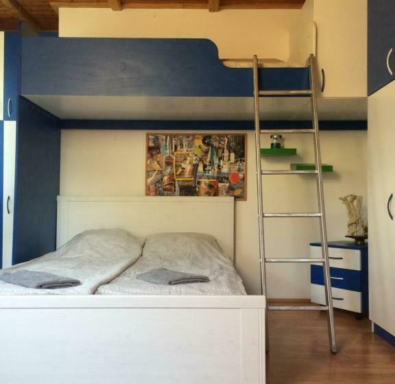 اتاق استاندارد چهارنفره با چشم‌انداز باغ, Cosy Rooms On The Lake Near Budapest And The Airport