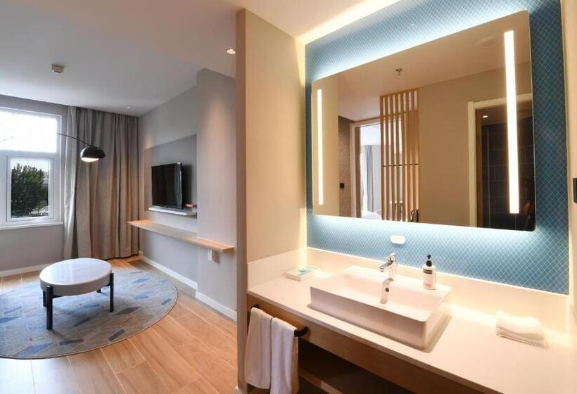 חדר סטנדרט נוף לעיר, Holiday Inn Express Tianjin Binhai, An Ihg