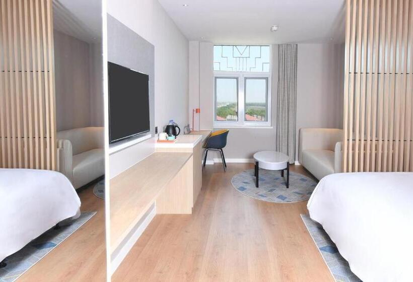 חדר סטנדרט עם מיטת קינג, Holiday Inn Express Tianjin Binhai, An Ihg
