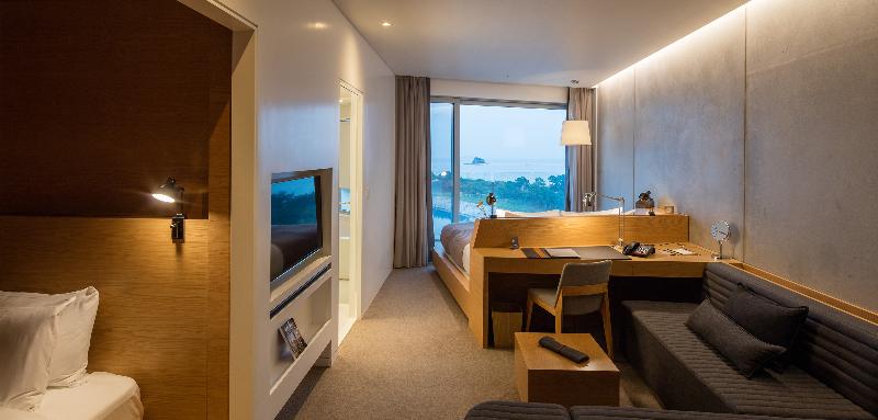 اتاق لوکس با چشم‌انداز دریا, Nest Hotel Incheon