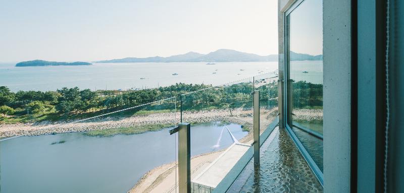 اتاق لوکس با چشم‌انداز دریا, Nest Hotel Incheon