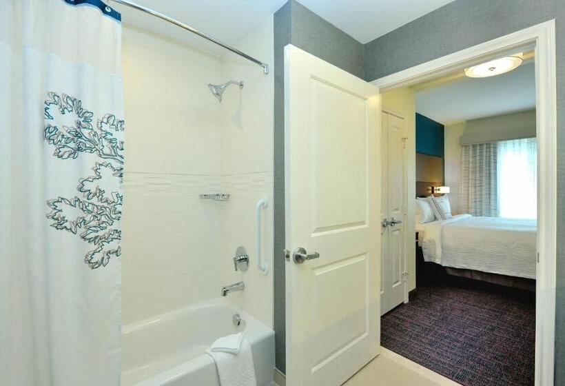 带大床的套房, Residence Inn By Marriott Houston Northwest/cypress