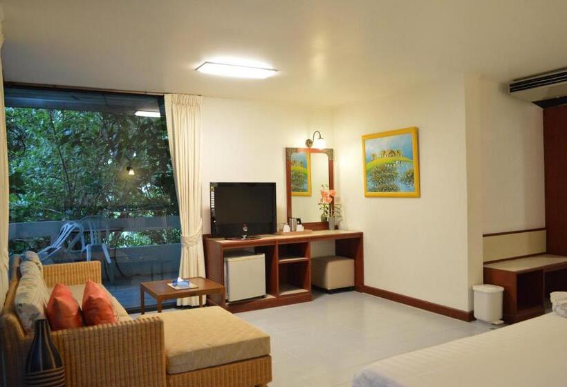 اتاق لوکس با بالکن, Nern Chalet Beachfront