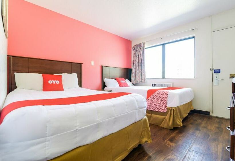 ２ダブルベッドのスタンダードルーム, Oyo Hotel South Bend Campus