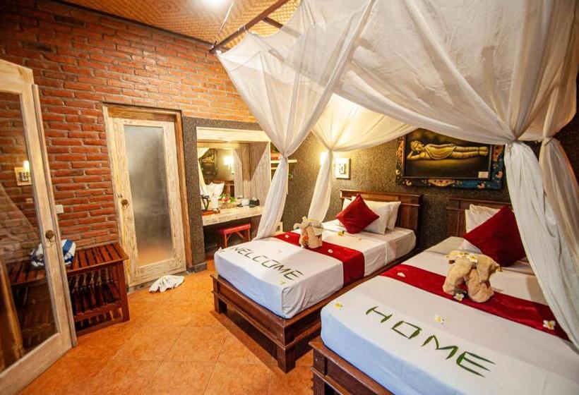 Номер Deluxe Вид на Сад, Kubuku Eco Dive Lodge And Yoga