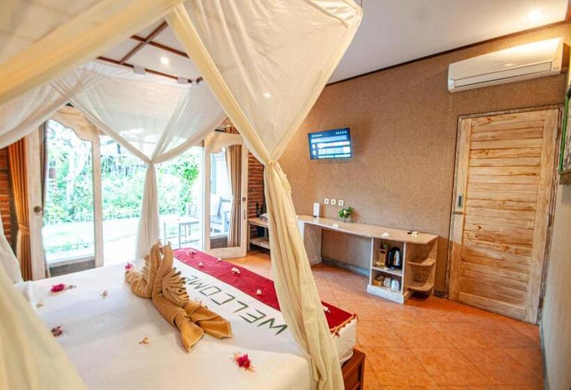 Номер Deluxe, Kubuku Eco Dive Lodge And Yoga