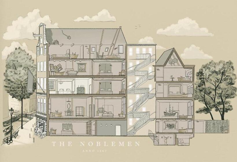 اتاق استاندارد با چشم‌انداز, Boutique Hotel The Noblemen