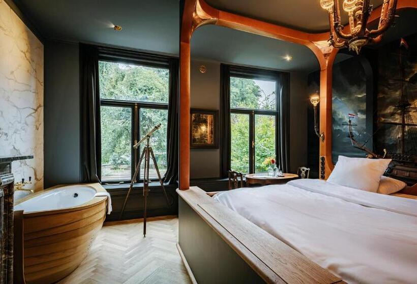 اتاق استاندارد با چشم‌انداز باغ, Boutique Hotel The Noblemen