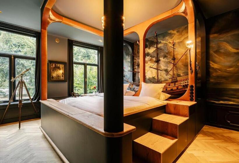 اتاق استاندارد با چشم‌انداز باغ, Boutique Hotel The Noblemen