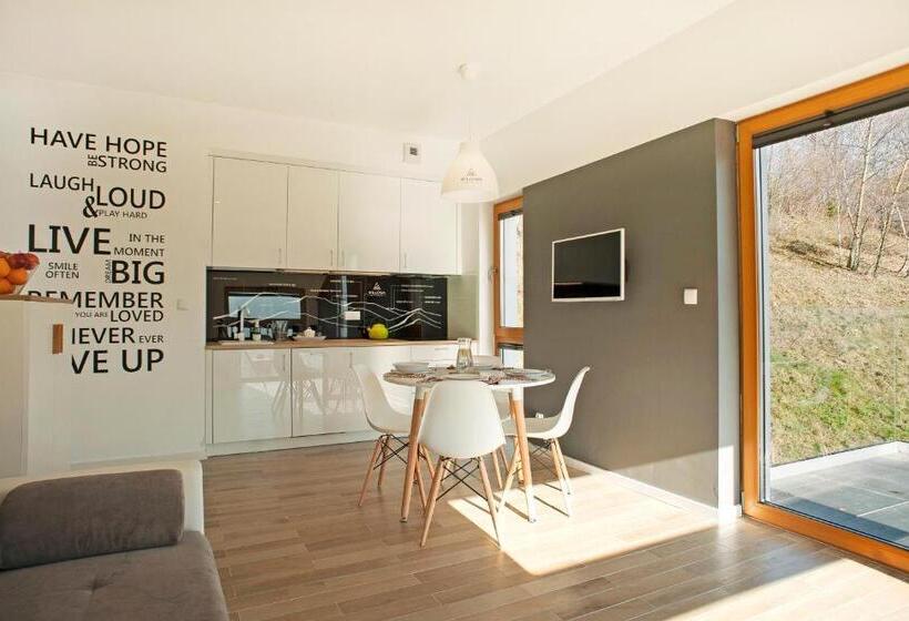 آپارتمان 1 خوابه با چشم‌انداز, Apartamenty Willowa
