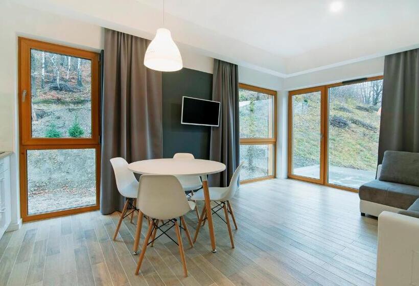 آپارتمان 1 خوابه با چشم‌انداز, Apartamenty Willowa