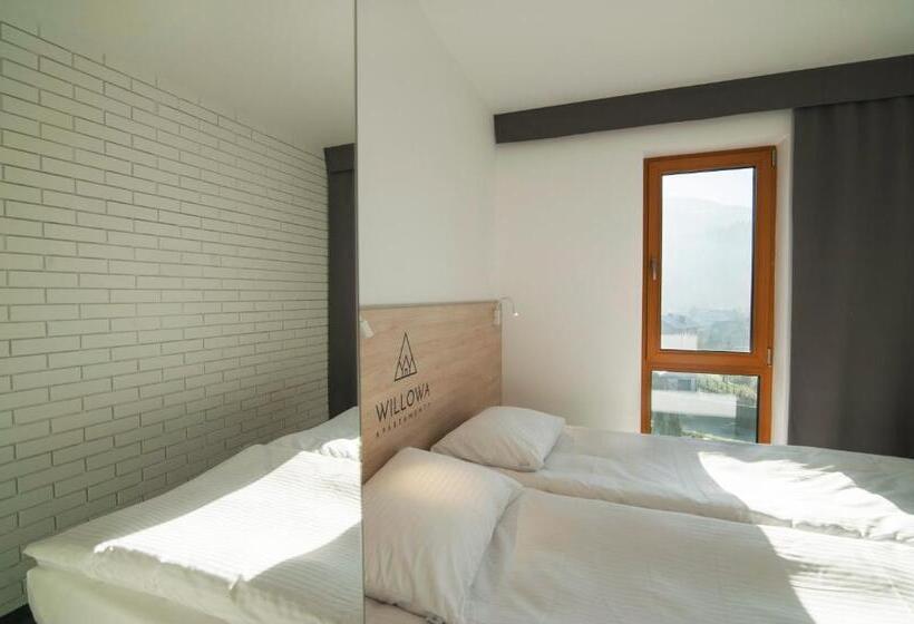 آپارتمان 1 خوابه با بالکن, Apartamenty Willowa