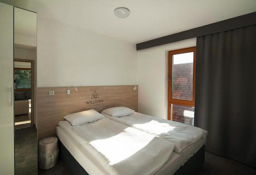 آپارتمان 1 خوابه با بالکن, Apartamenty Willowa