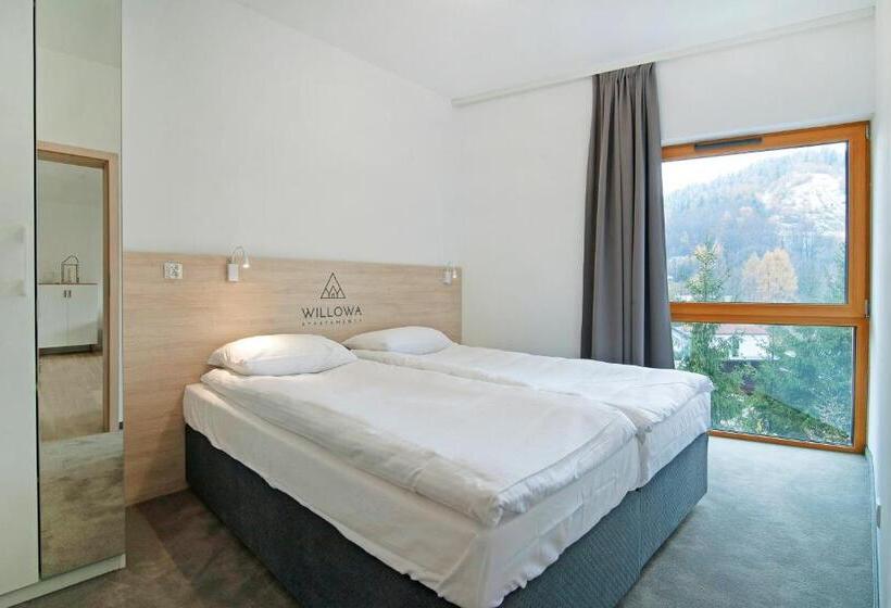 آپارتمان 1 خوابه با چشم‌انداز, Apartamenty Willowa