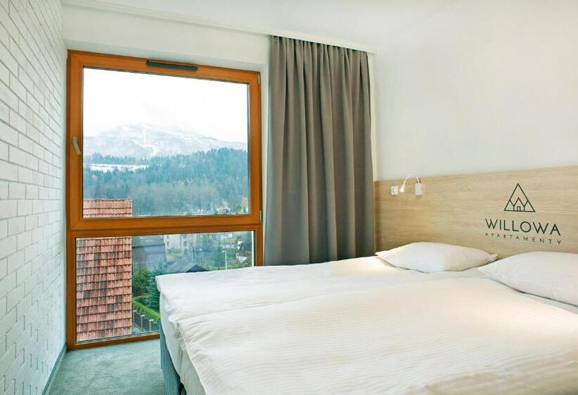 آپارتمان 1 خوابه با چشم‌انداز, Apartamenty Willowa