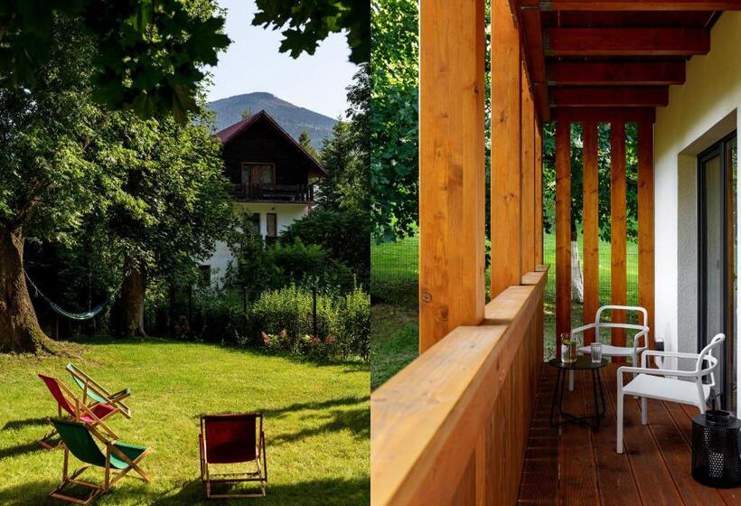 اتاق استاندارد سه تخته با بالکن, Dom Góry Las   Kameralny Pensjonat W Centrum Karpacza Dla Gości Dorosłych Od 13 Roku życia, Catering