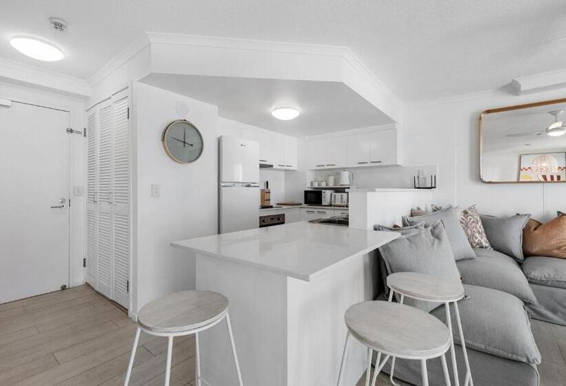 2침실 디럭스 아파트 바다 전망, Emerald Sands Holiday Apartments