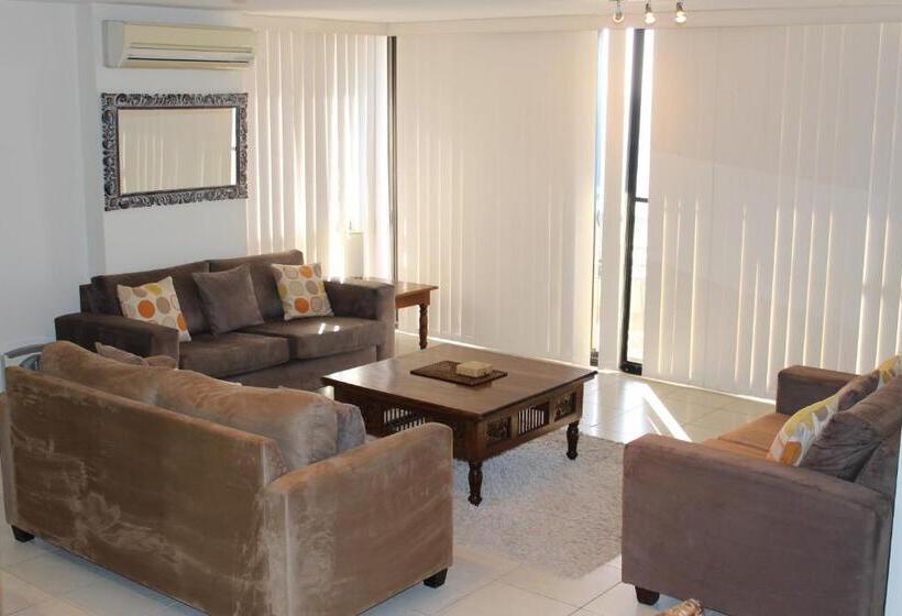 آپارتمان 3 خوابه با چشم‌انداز دریا, Pacific Towers Beach Resort