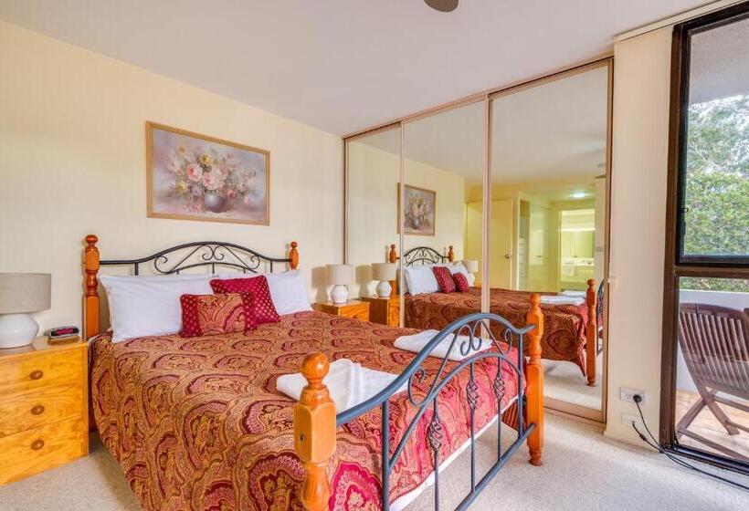 آپارتمان 1 خوابه با چشم‌انداز باغ, Pacific Towers Beach Resort