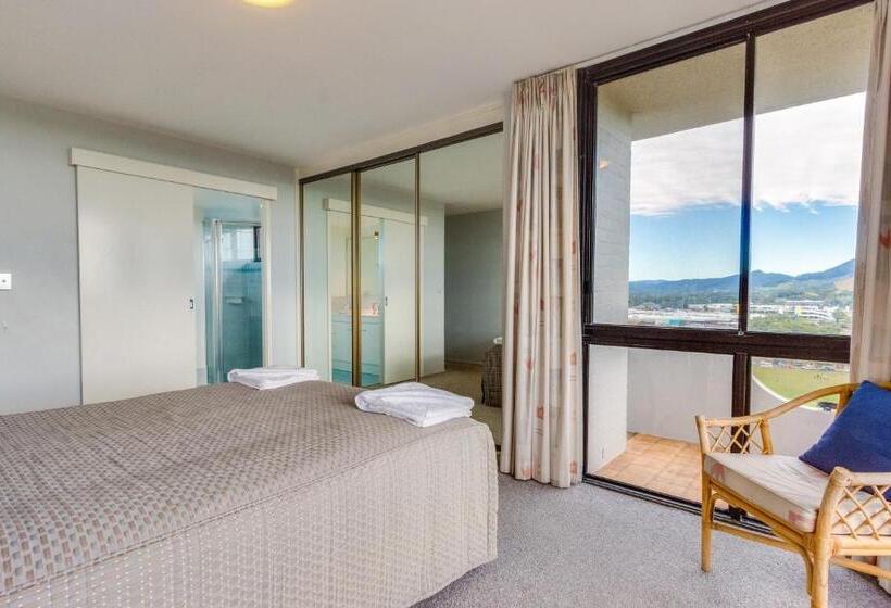 آپارتمان پرمیوم 1 خوابه با چشم‌انداز دریا, Pacific Towers Beach Resort