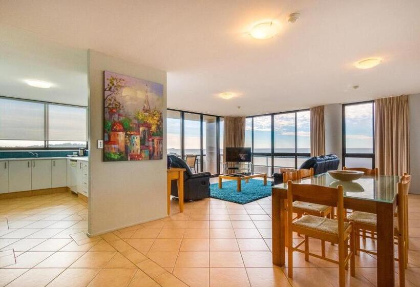 آپارتمان پرمیوم 1 خوابه با چشم‌انداز دریا, Pacific Towers Beach Resort