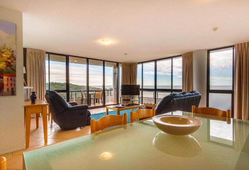 آپارتمان پرمیوم 1 خوابه با چشم‌انداز دریا, Pacific Towers Beach Resort