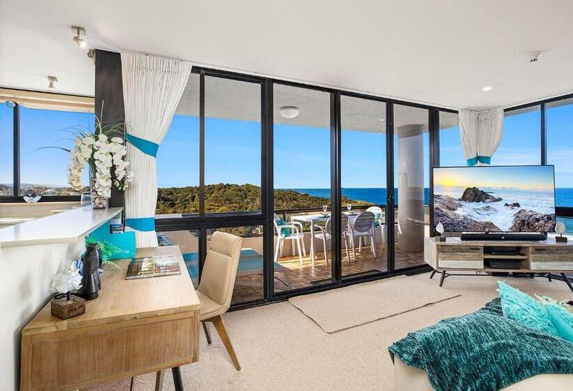 آپارتمان پرمیوم 1 خوابه با چشم‌انداز دریا, Pacific Towers Beach Resort