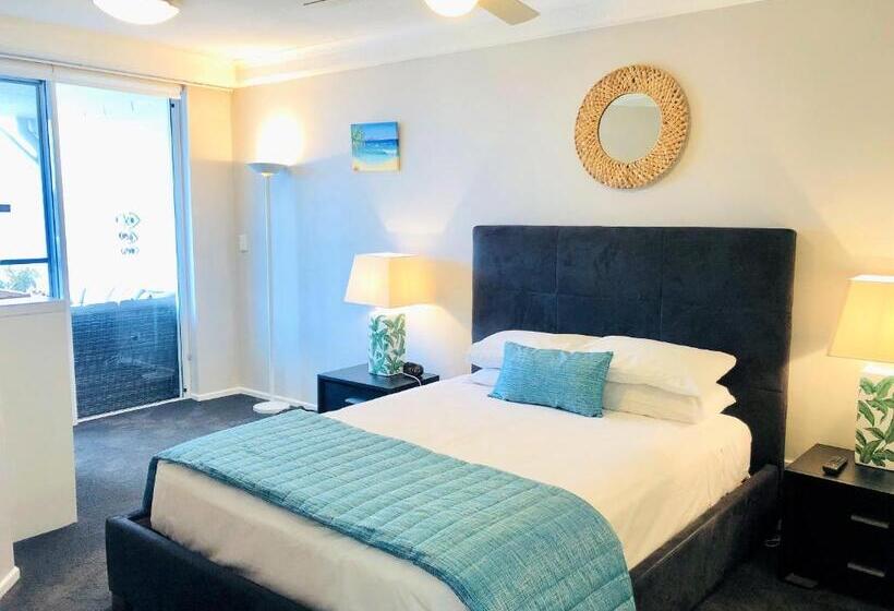 침실 1개 바다 전망 아파트, Kirra Beach Apartments