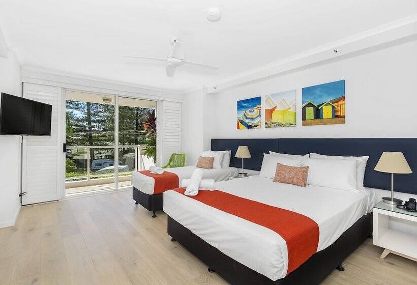 Апартаменты 2 спальни Вид на Сад, Oscar On Main Beach Resort