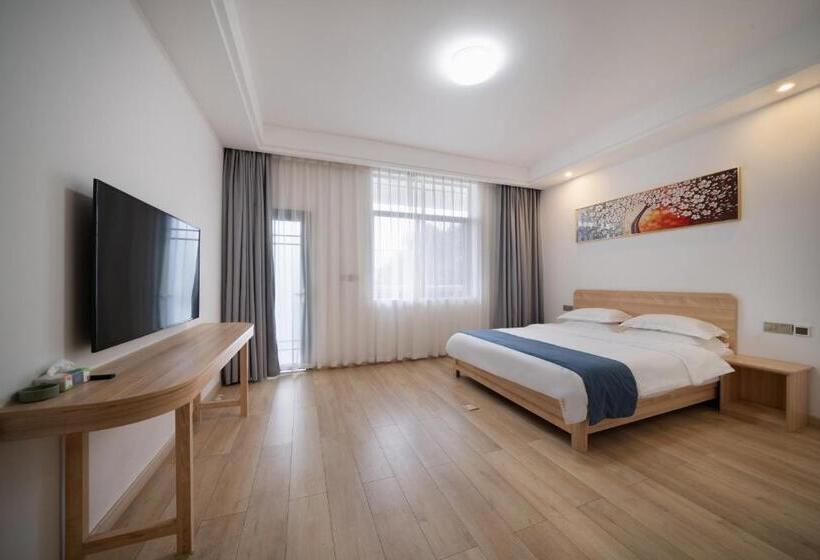 اتاق استاندارد با بالکن, Qianxun Tea House & Homestay
