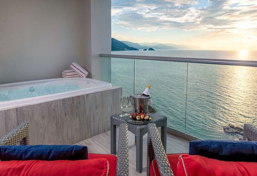 اتاق استاندارد با تخت بزرگ, Hilton Vallarta Riviera All Inclusive Resort, Puerto Vallarta