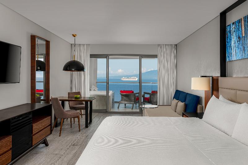 اتاق استاندارد با تخت بزرگ, Hilton Vallarta Riviera All Inclusive Resort, Puerto Vallarta