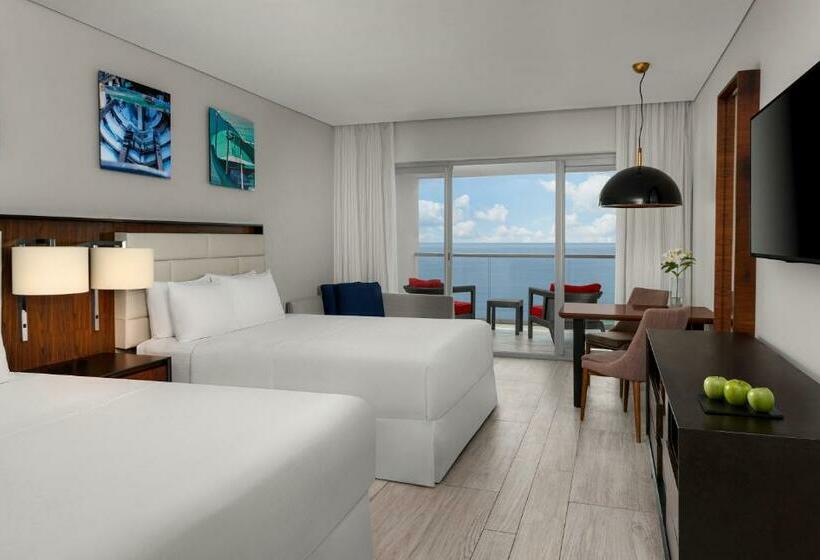 اتاق پرمیوم با چشم‌انداز دریا, Hilton Vallarta Riviera All Inclusive Resort, Puerto Vallarta