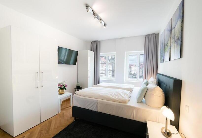 침실 2개 아파트, Aparthotel Am Schloss