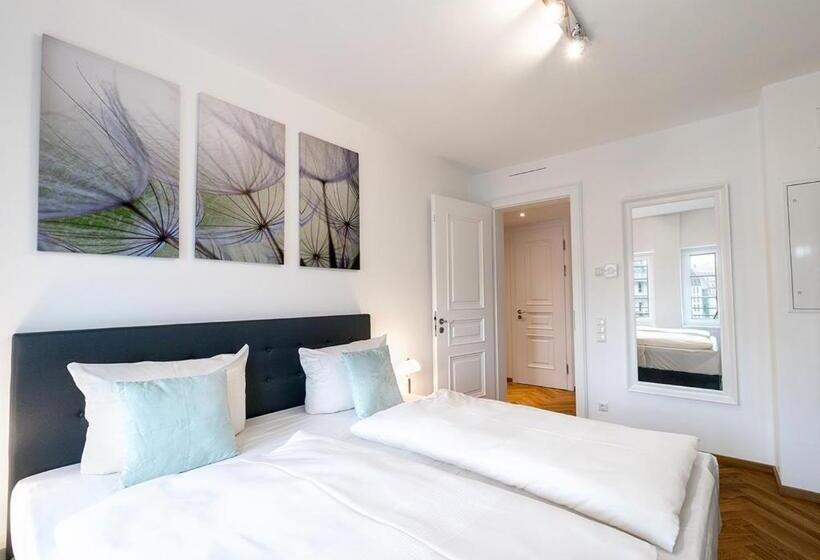 침실 2개 아파트, Aparthotel Am Schloss
