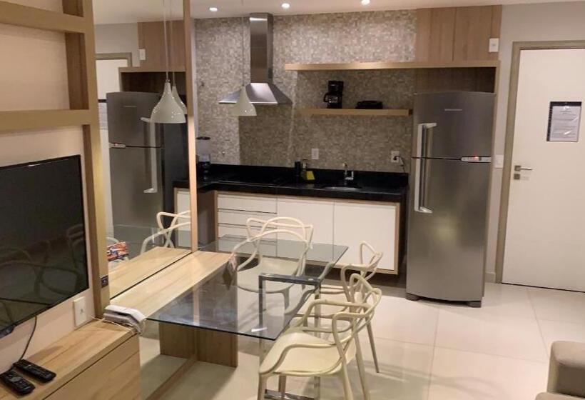 דירת חדר, Premium Flat Ponta Negra Natal
