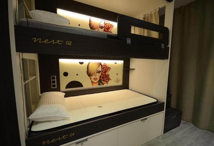 Habitación Cuádruple Estándar, Free Hostels Barcelona